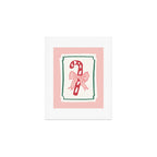 Candy Cane Bow Art Print Gallery Image 1