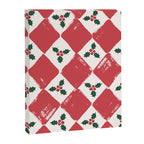 Checkered Christmas Holly Canvas Print Gallery Image 6