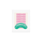 Chicago Bean Art Print Gallery Image 1