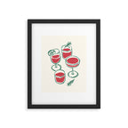 Christmas Cocktails Sketch Framed Art Print Gallery Image 5