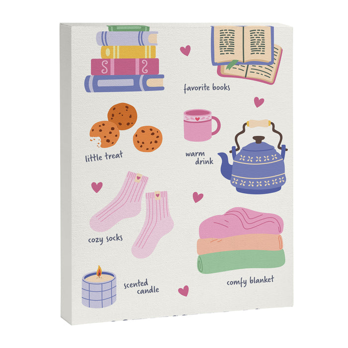 Cozy Essentials Canvas Print Gallery Image 1