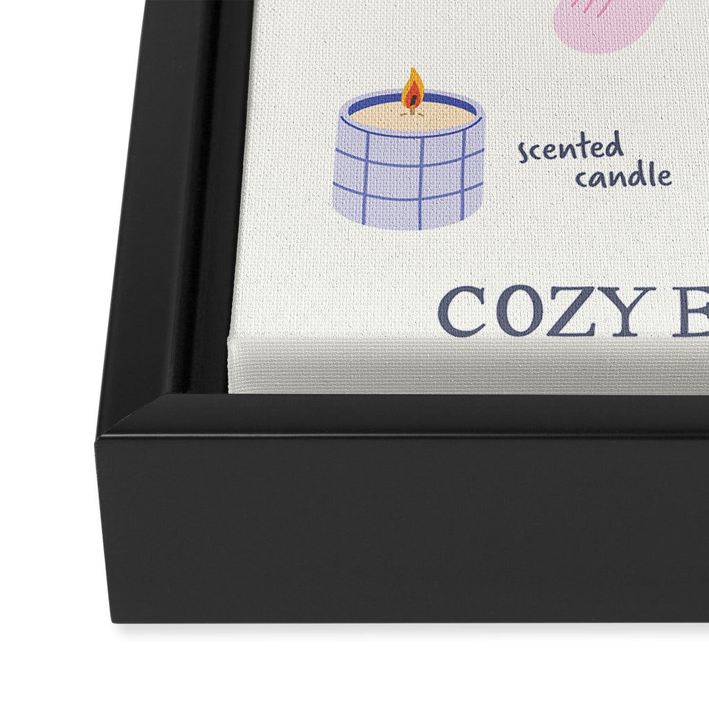 Cozy Essentials Framed Canvas Print Gallery Image 3