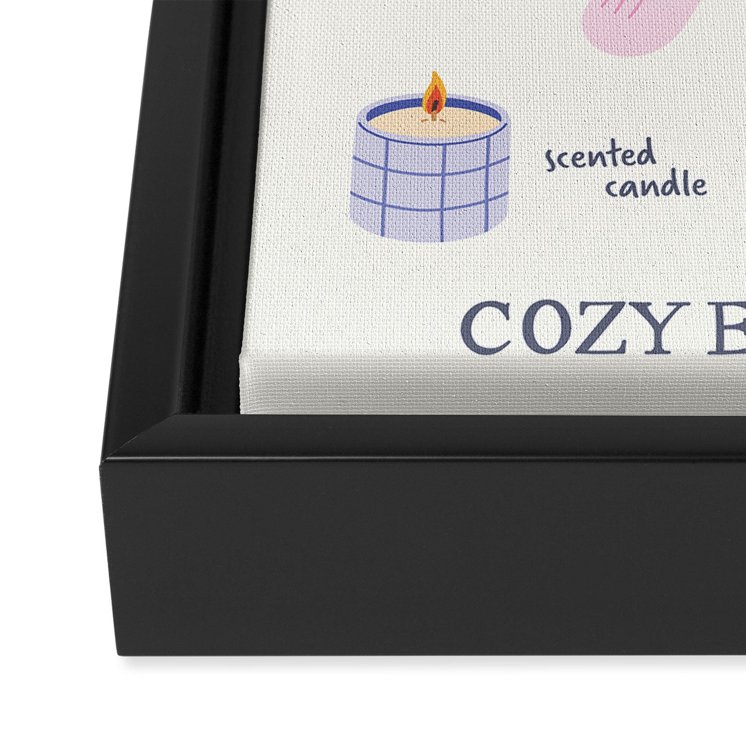 Cozy Essentials Framed Canvas Print Gallery Image 3