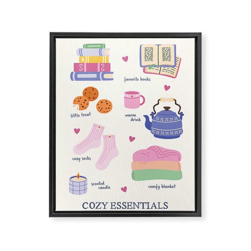 Cozy Essentials Framed Canvas Print Gallery Image 6