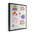 Cozy Essentials Framed Canvas Print Gallery Image 2