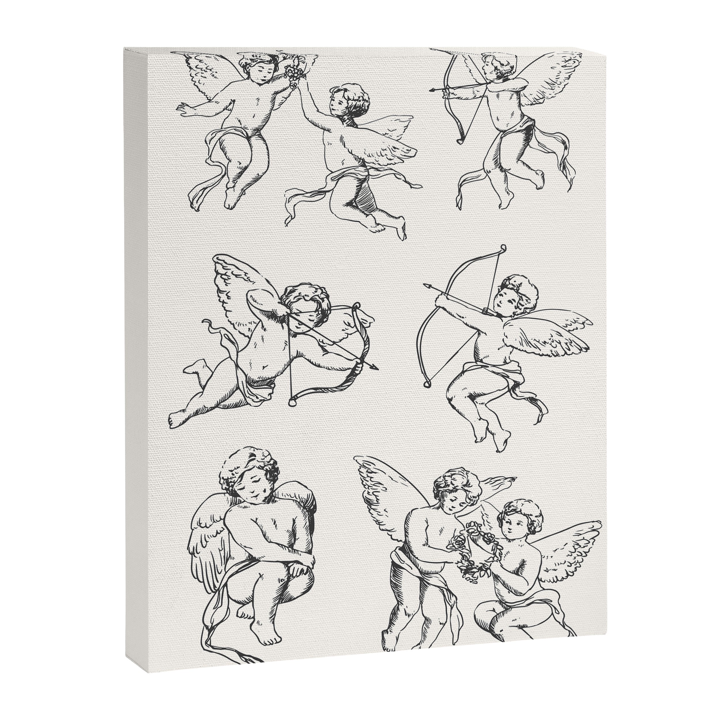 Cupids Sketch Canvas Print Gallery Image 6