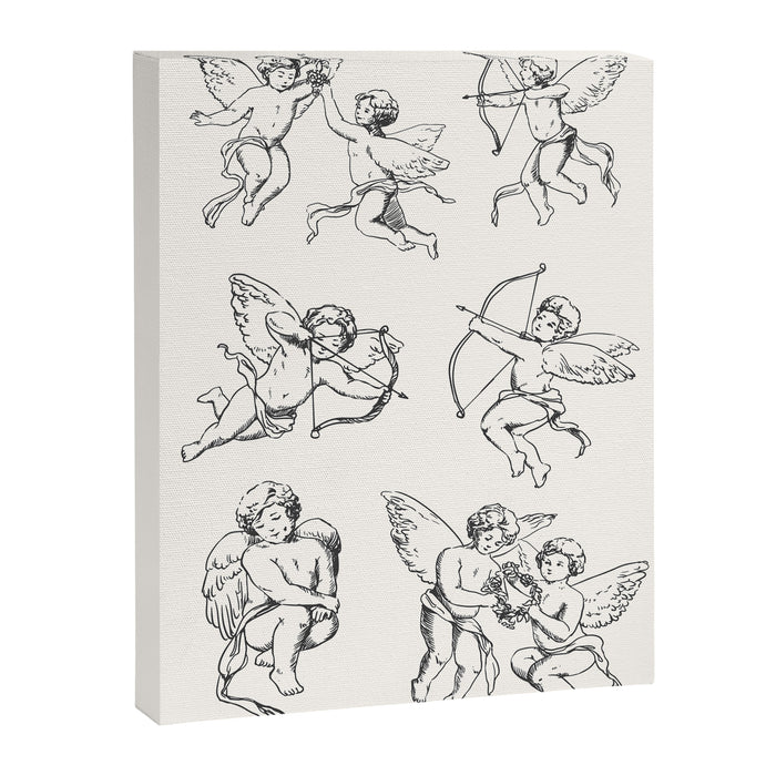 Cupids Sketch Canvas Print Gallery Image 1