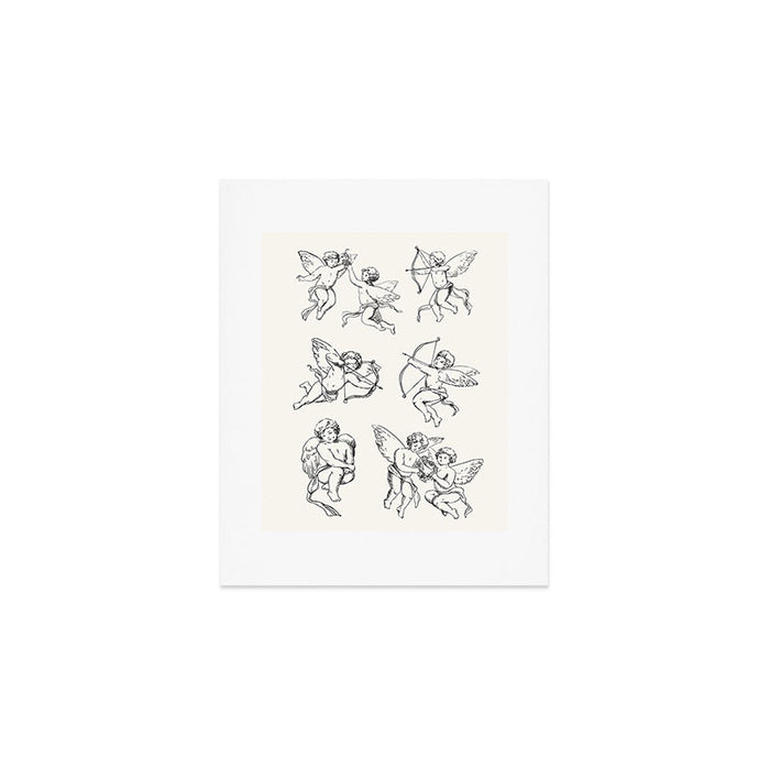 Cupids Sketch Art Print Gallery Image 1