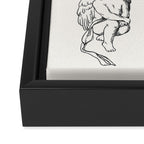 Cupids Sketch Framed Canvas Print Gallery Image 3