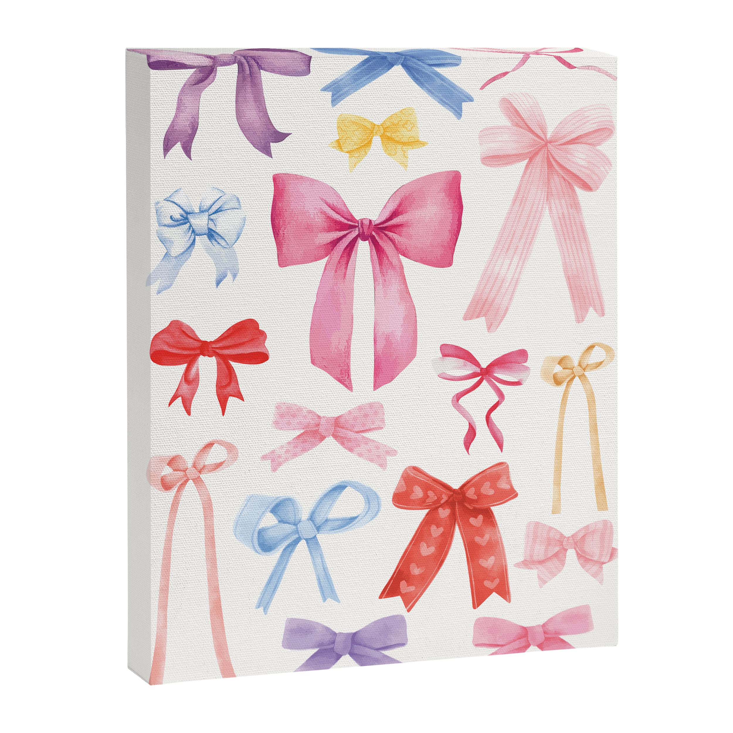 Cute Bows & Ribbons Canvas Print Gallery Image 6