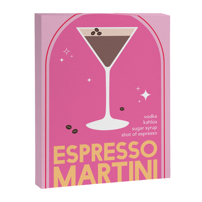 Espresso Martini Cocktail Canvas Print Gallery Image 1