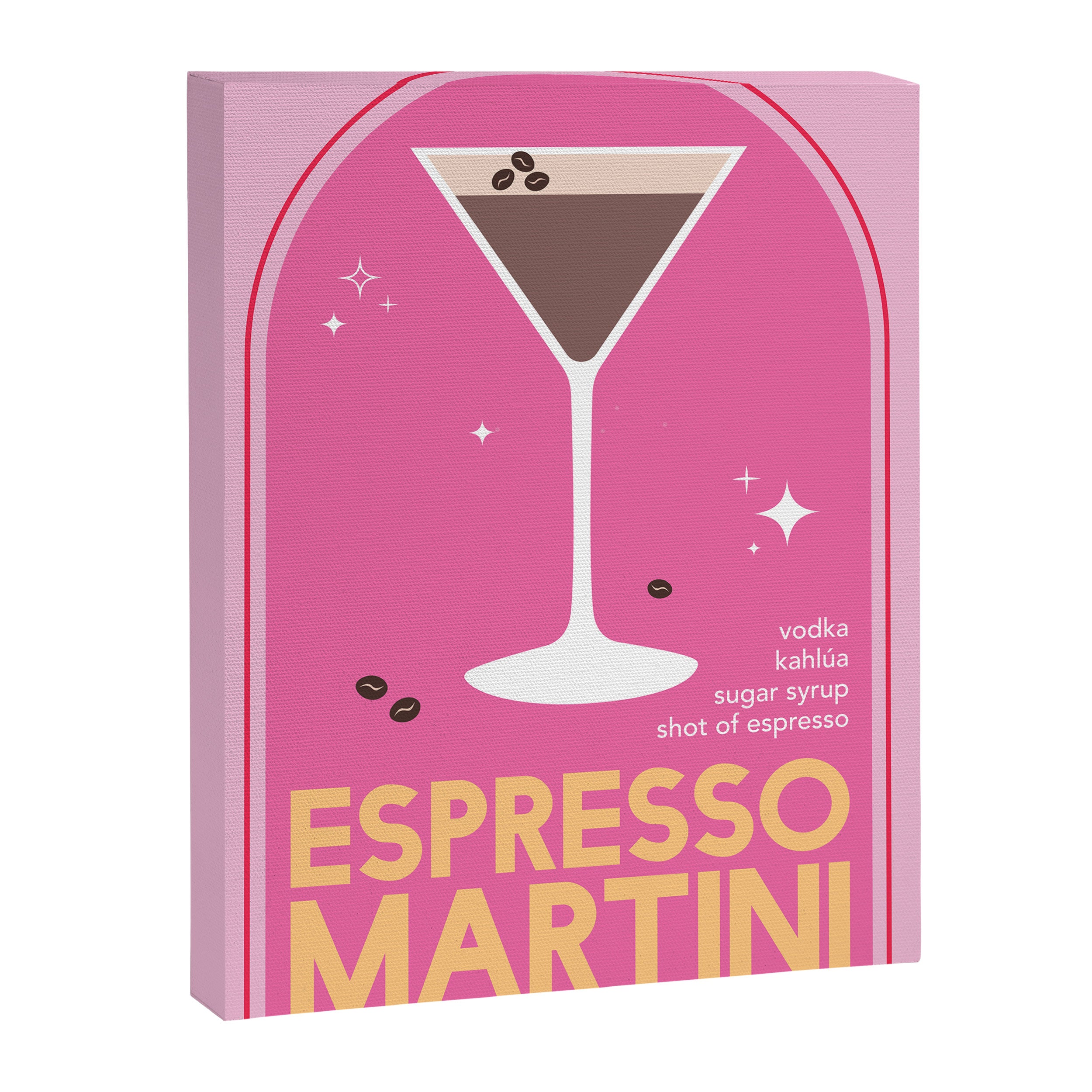 Espresso Martini Cocktail Canvas Print Gallery Image 6