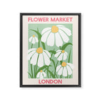 Flower Market London Framed Canvas Print Gallery Image 6