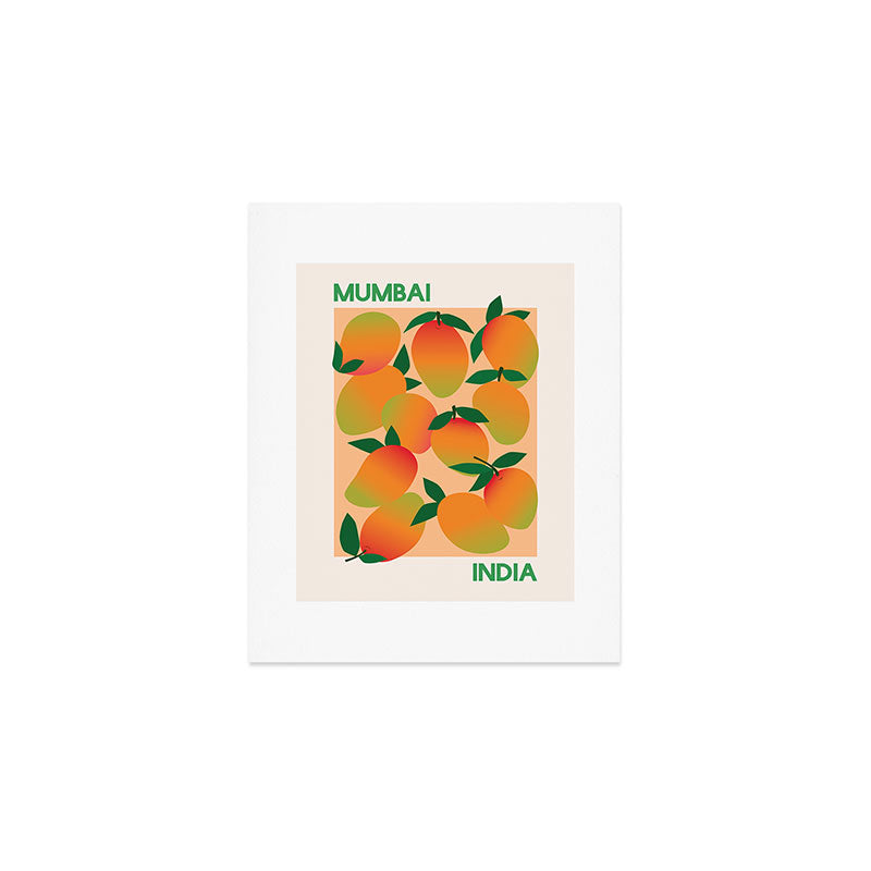 Fruit Market Mumbai India Mangoes Art Print Gallery Image 1