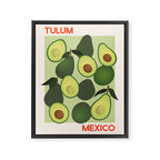 Fruit Market Tulum Mexico Avocados Framed Canvas Print Gallery Image 6