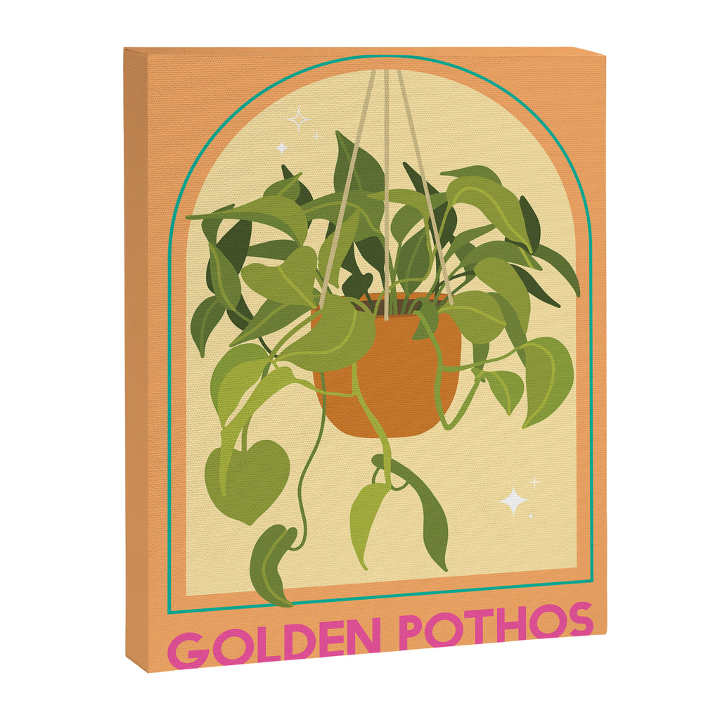 Golden Pothos Houseplant Canvas Print Gallery Image 6