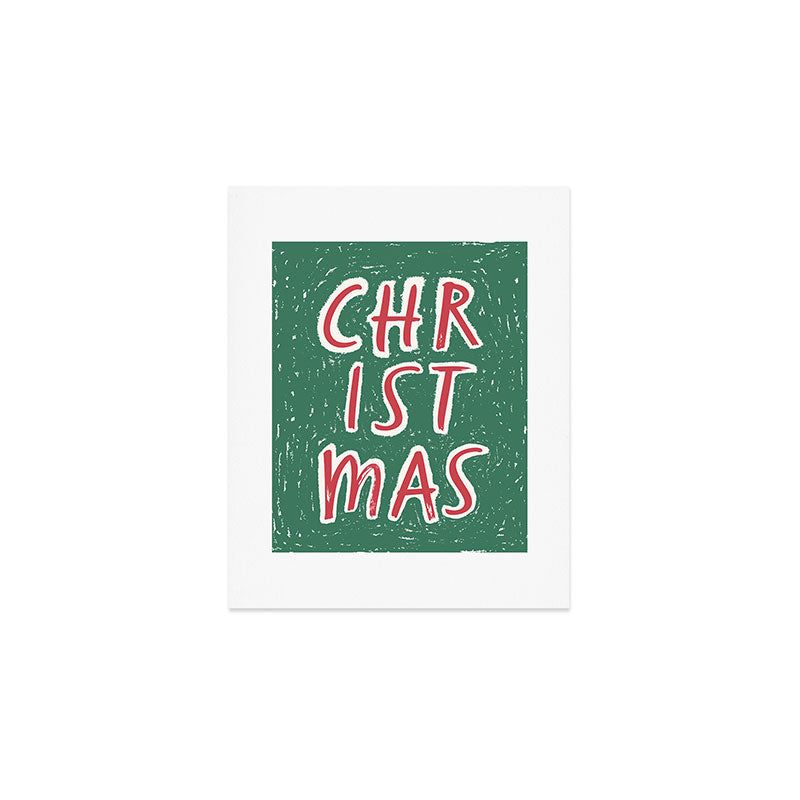 Green Christmas  Art Print Gallery Image 1