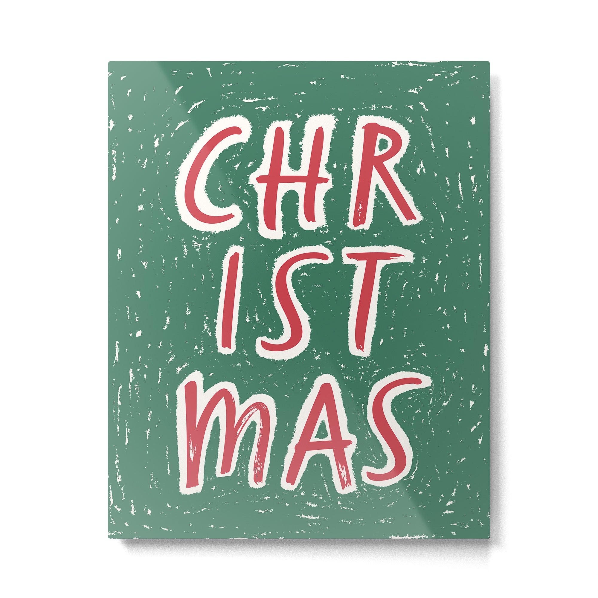 Green Christmas  Metal Print Gallery Image 4
