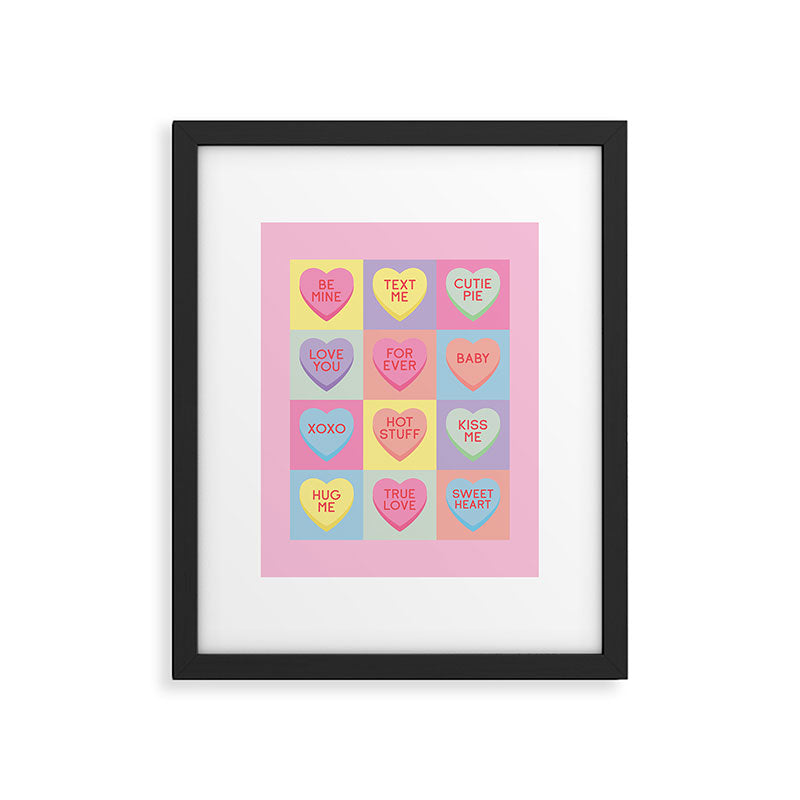 Heart Candy Framed Art Print Gallery Image 5
