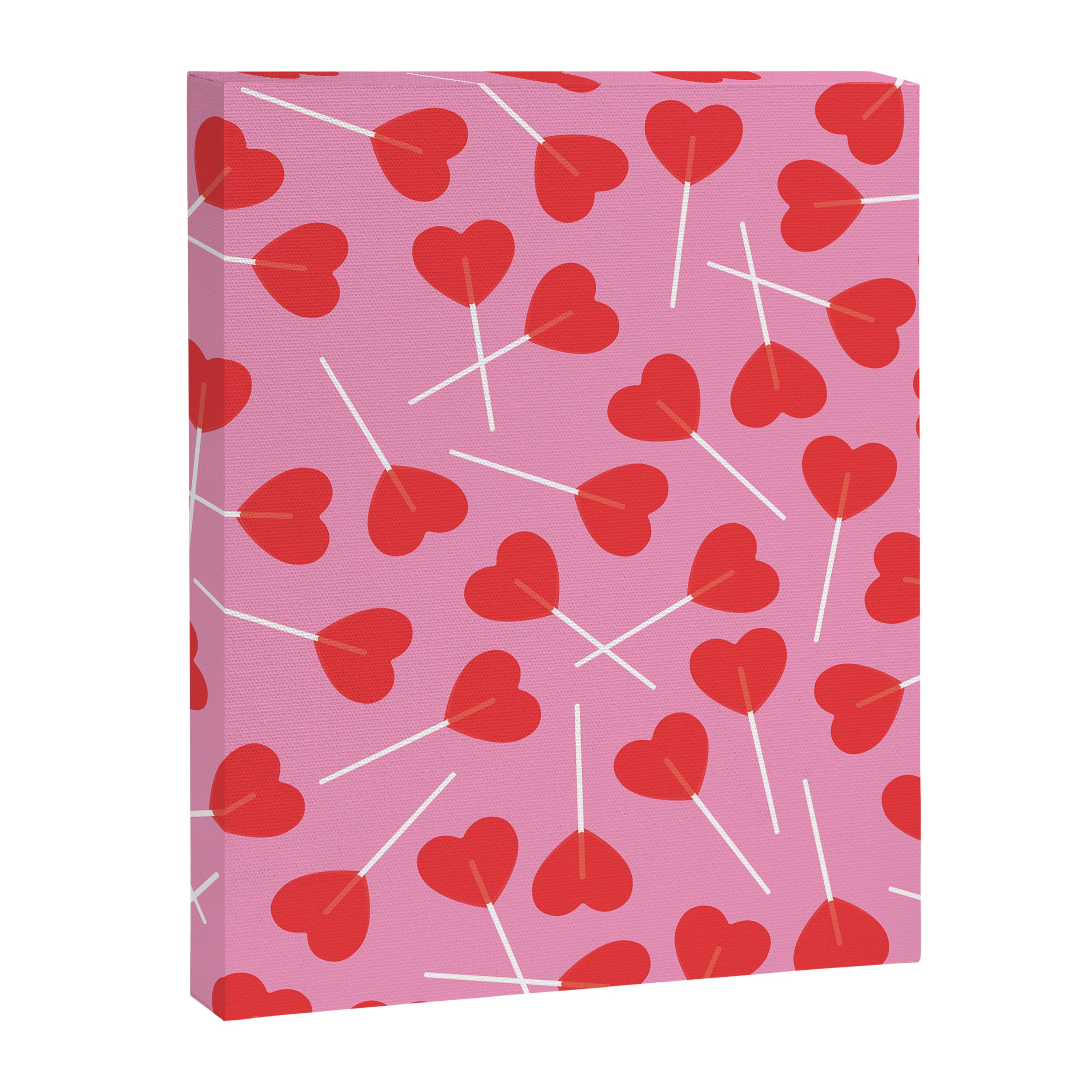 Heart Lollipops Canvas Print Gallery Image 6