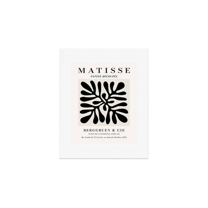 Henri Matisse Black Paper Cut Outs Exhibition Art Print Gallery Image 1
