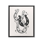Horseshoes Black Framed Canvas Print Gallery Image 6