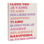I Love You Canvas Print Gallery Image 6