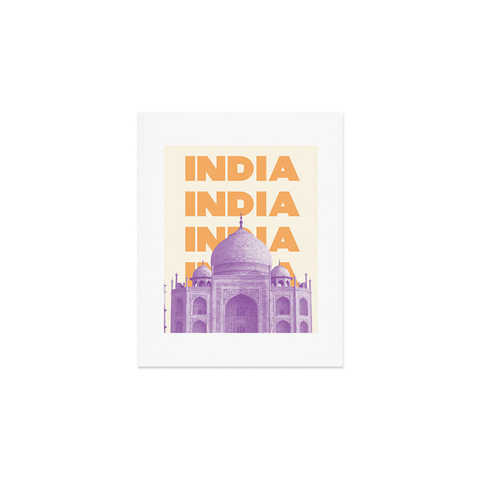 India Taj Mahal Art Print Gallery Image 1