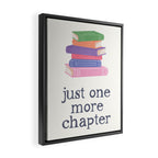 Just One More Chapter Framed Canvas Print Gallery Image 2