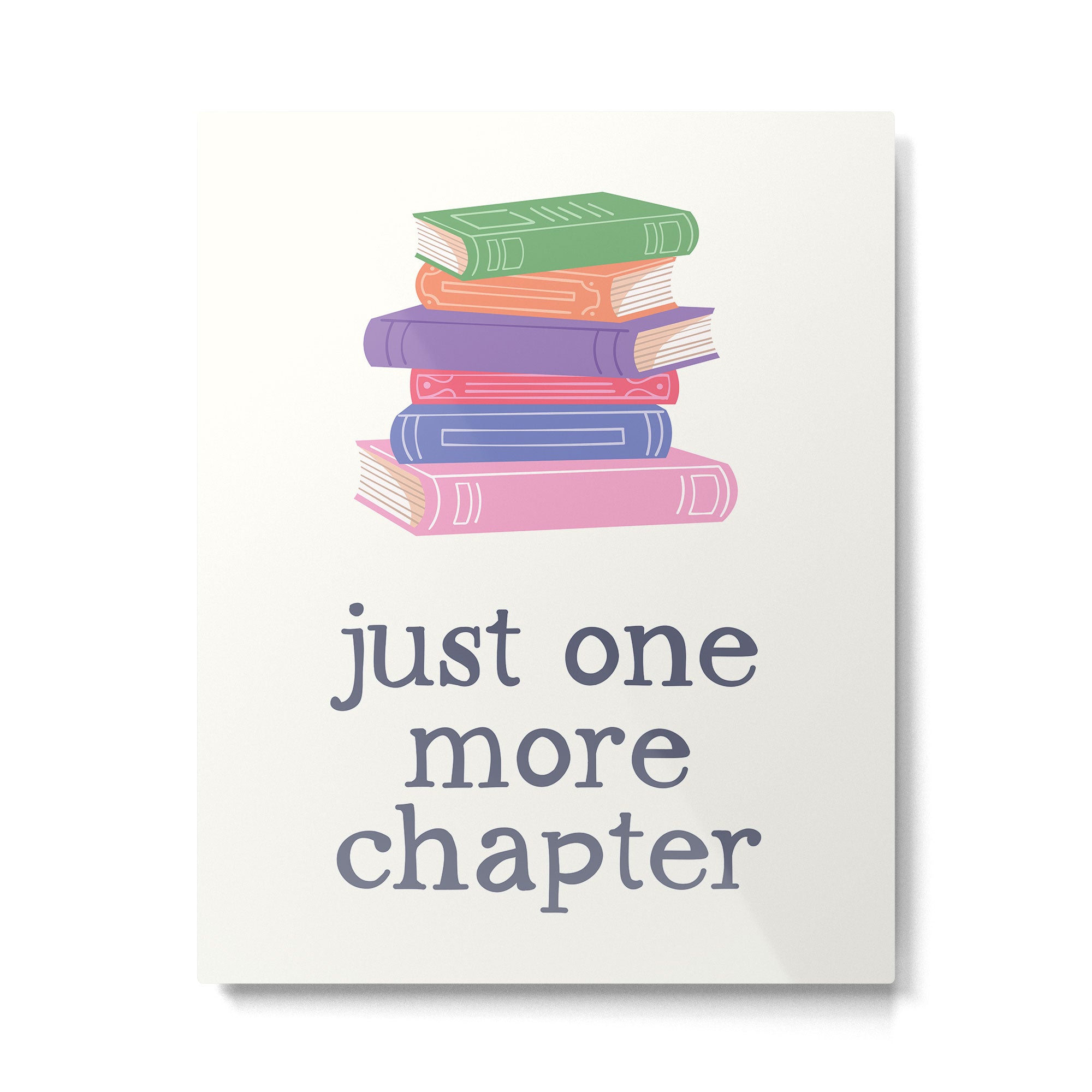 Just One More Chapter Metal Print Gallery Image 4