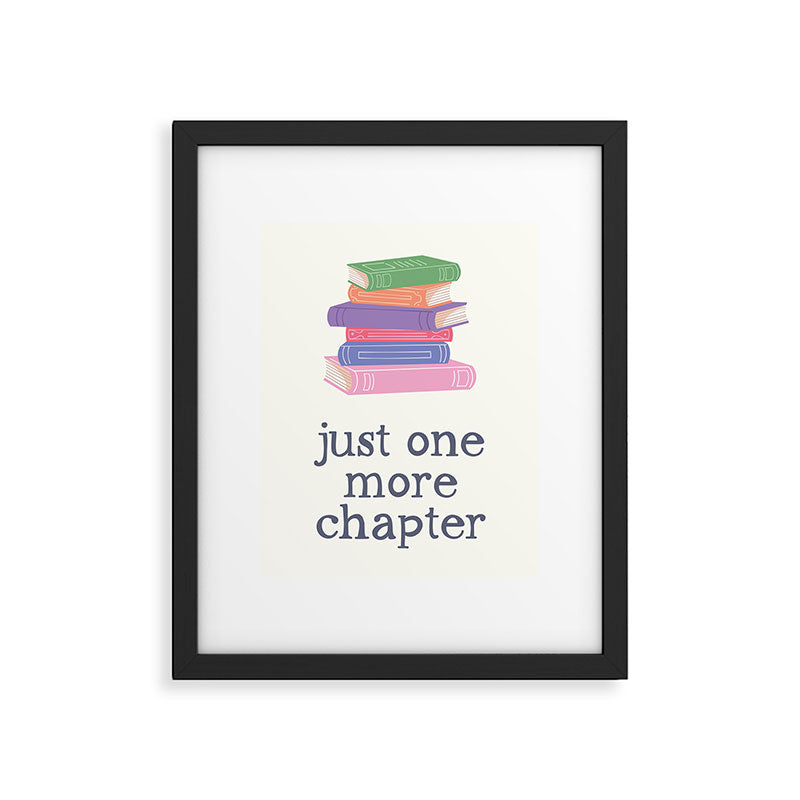 Just One More Chapter Framed Art Print Gallery Image 5
