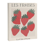 Les Fraises Fruit Market France Canvas Print Gallery Image 6