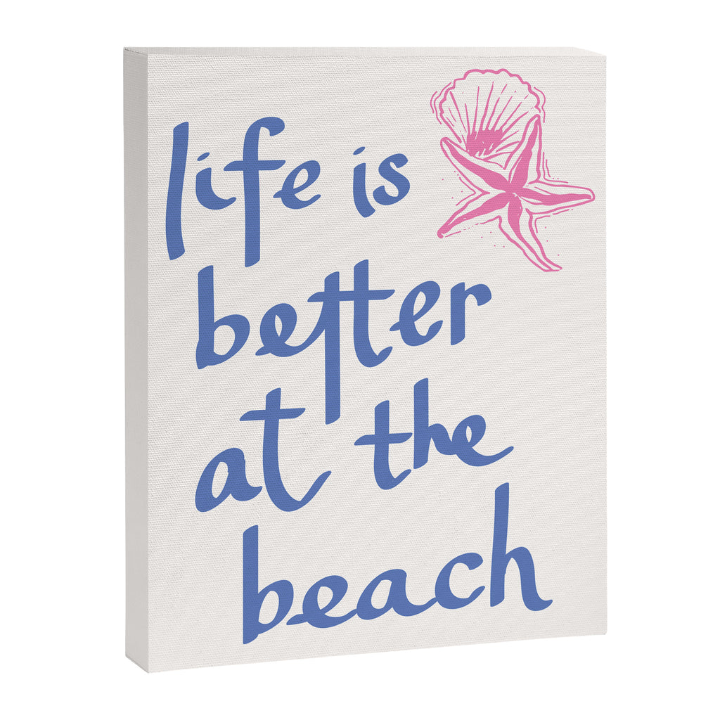 Life is Better at the Beach Canvas Print Gallery Image 6