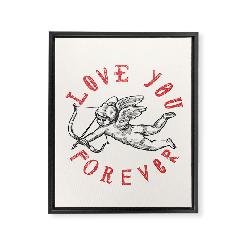 Love You Forever Framed Canvas Print Gallery Image 6