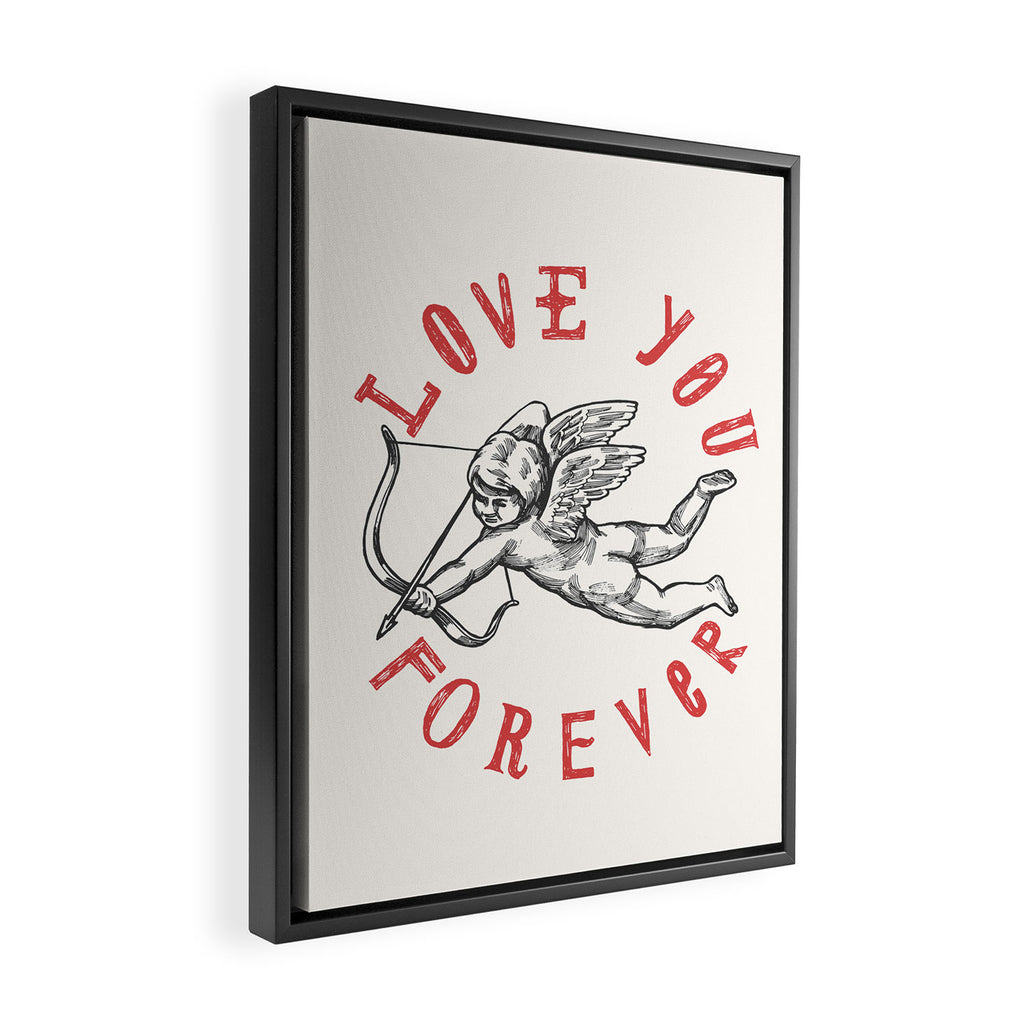 Love You Forever Framed Canvas Print Gallery Image 2