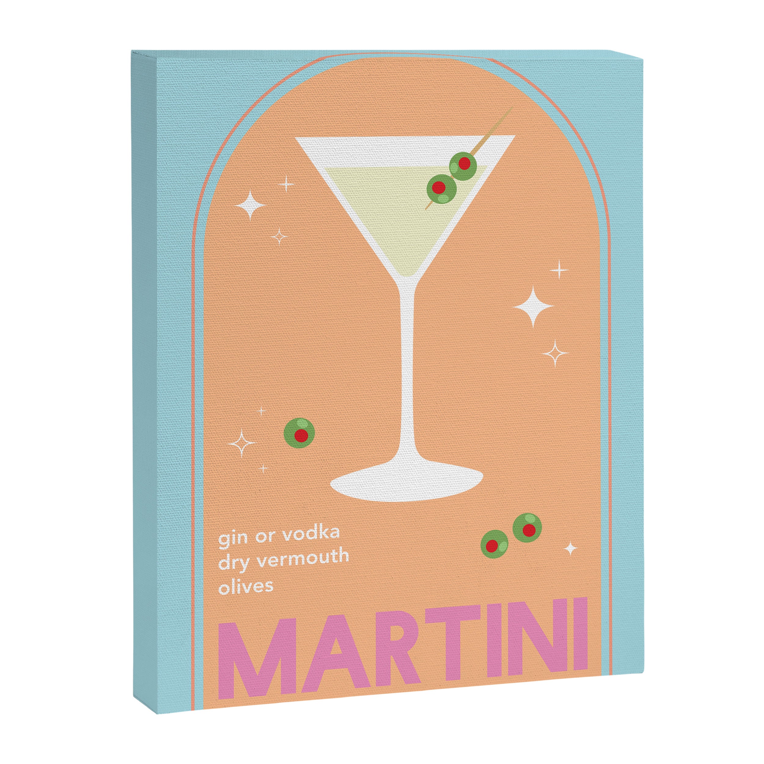 Martini Cocktail Canvas Print Gallery Image 6