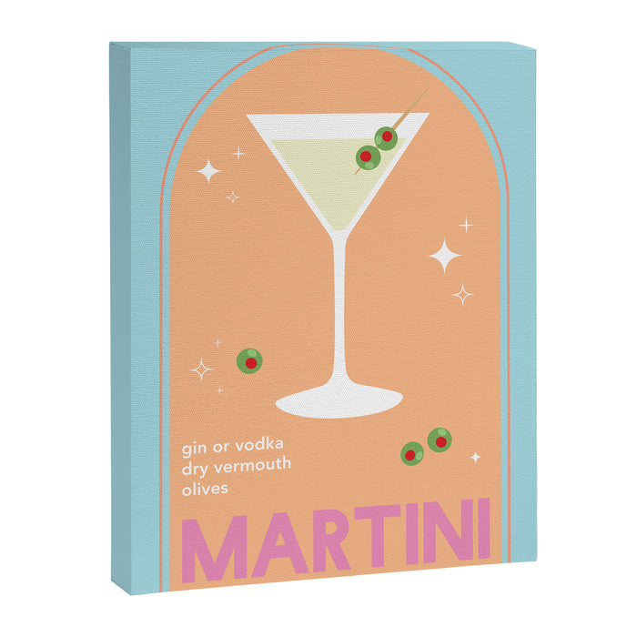 Martini Cocktail Canvas Print Gallery Image 1