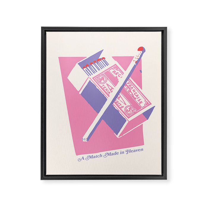 Matchbox Framed Canvas Print Gallery Image 1