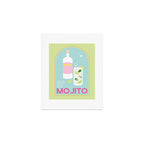 Mojito Cocktail Art Print Gallery Image 1