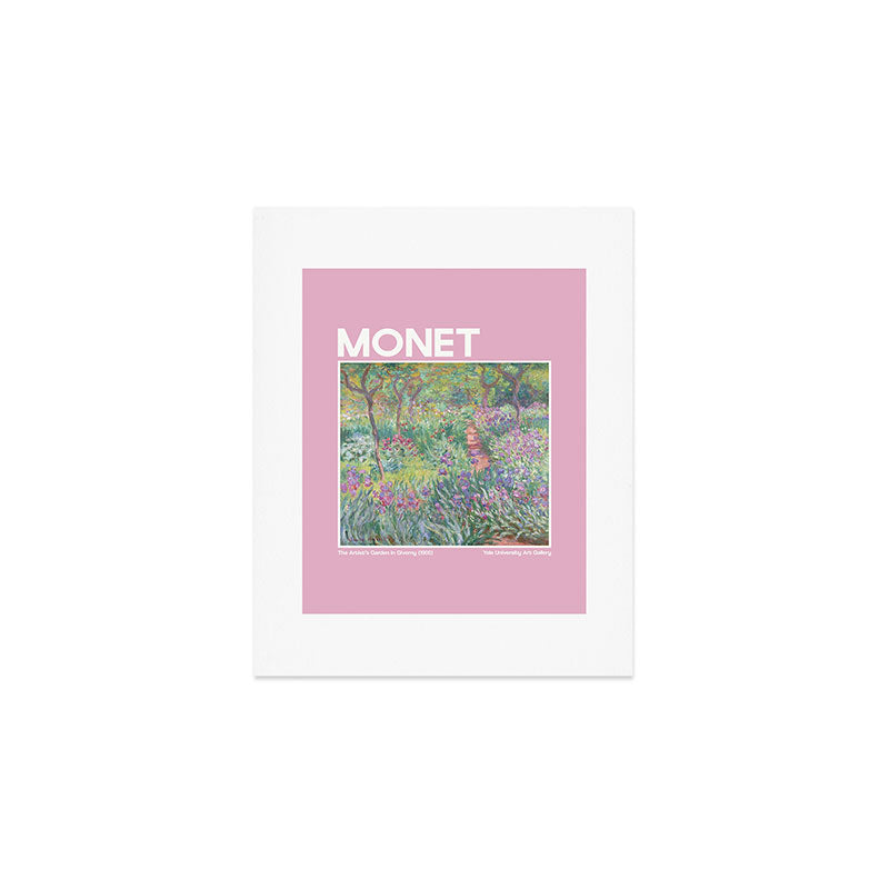 Monet Artists Garden Art Print Gallery Image 1