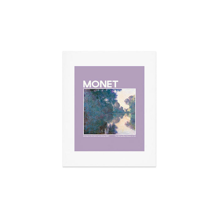 Monet Morning on the Seine Art Print Gallery Image 1