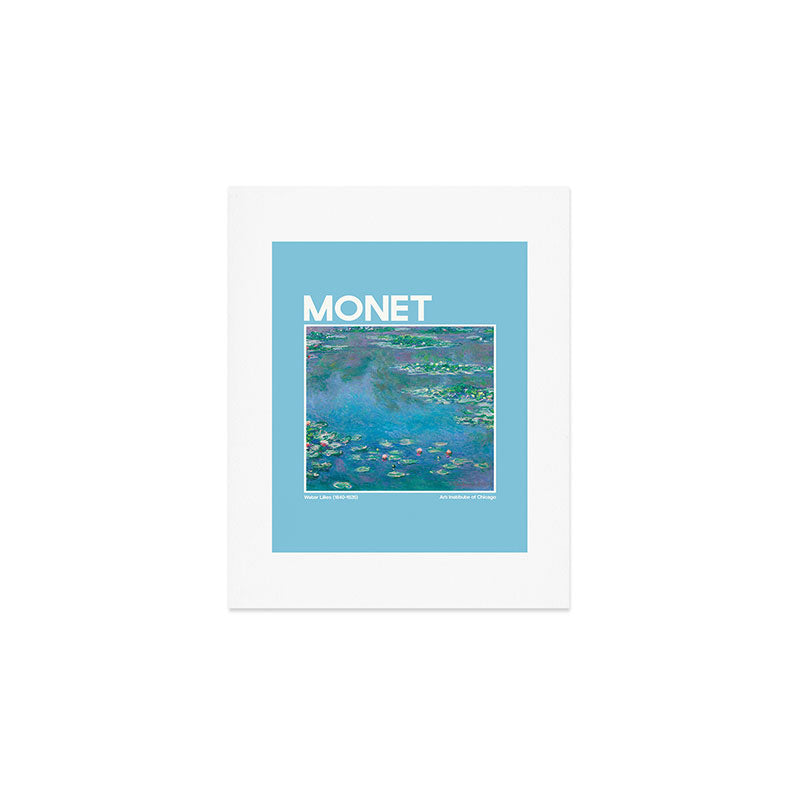 Monet Water Lilies Art Print Gallery Image 1