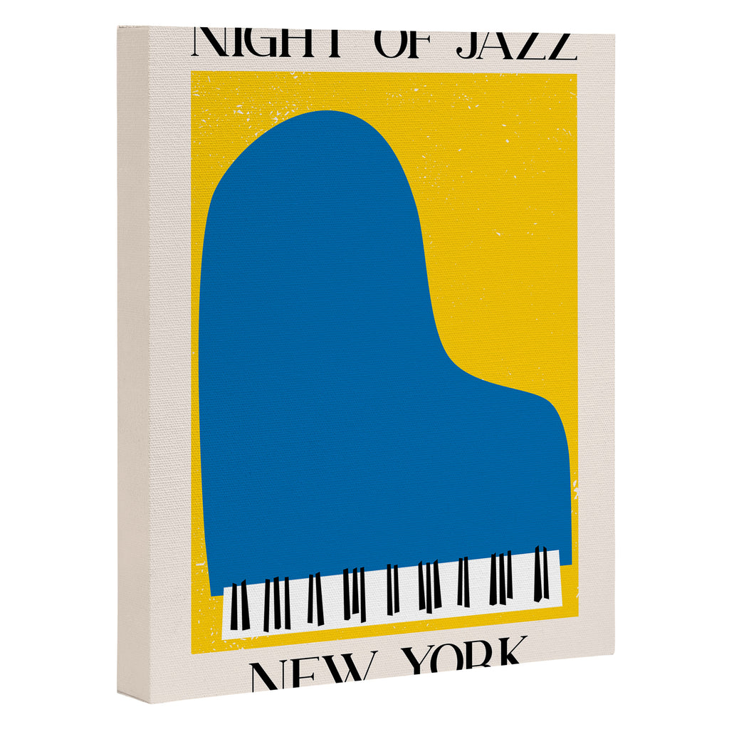 New York Jazz Night Canvas Print Gallery Image 3