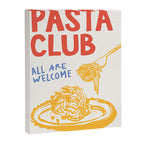 Pasta Club Canvas Print Gallery Image 6