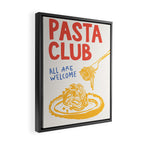Pasta Club Framed Canvas Print Gallery Image 2