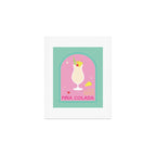 Pina Colada Cocktail Art Print Gallery Image 1