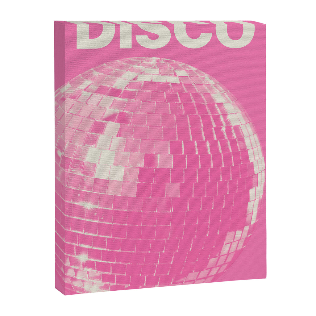 Pink Disco Ball Canvas Print Gallery Image 6