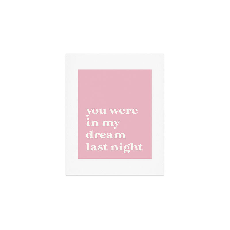 Pink Dream Art Print Gallery Image 1