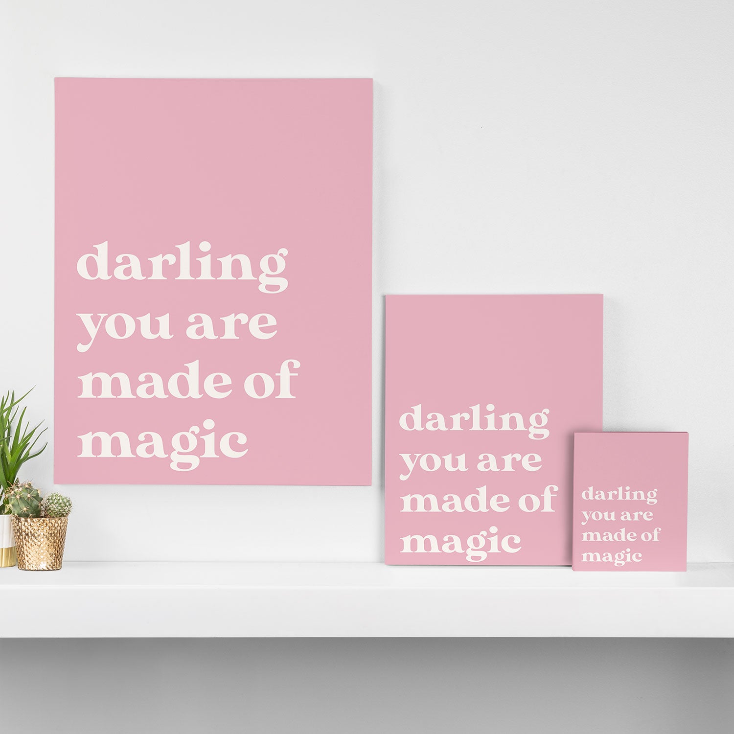 Pink Magic Canvas Print Gallery Image 3