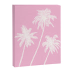Pink Palm Trees Canvas Print Gallery Image 6